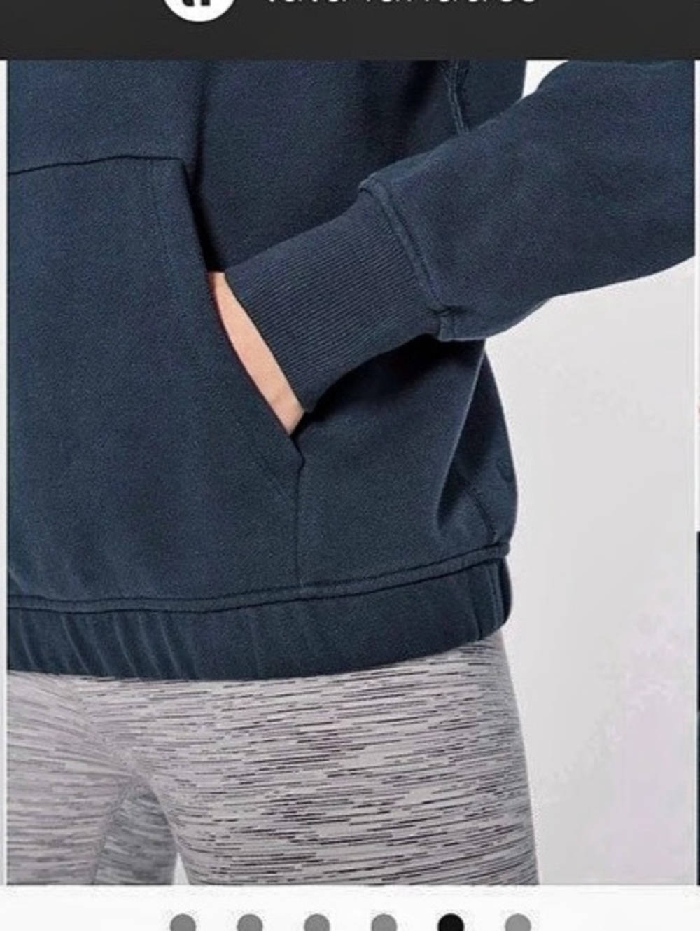 lululemon Warm For Winter Hoodie- Mach Blue - Picture 6 of 10